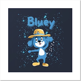 Bluey Posters and Art